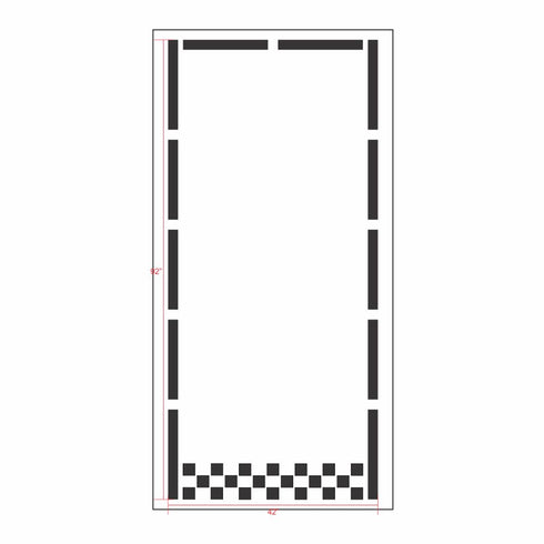 playground scholl home driveway game play kit stencils